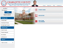Tablet Screenshot of charlotte.realforeclose.com